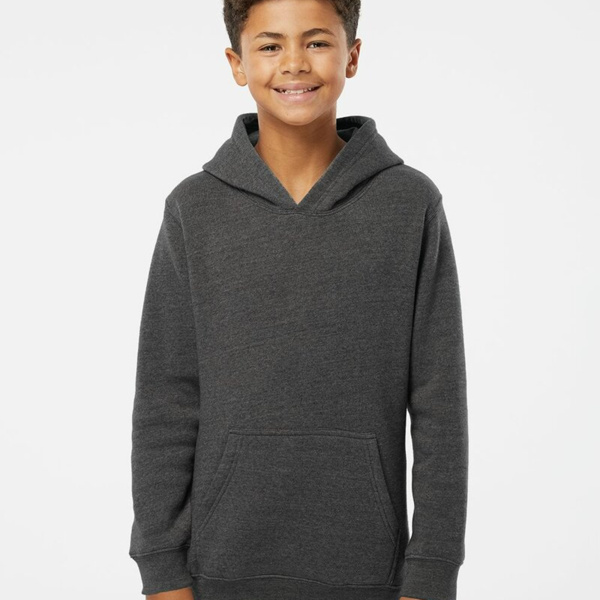 Youth Triblend Fleece Hooded Sweatshirt Thumbnail