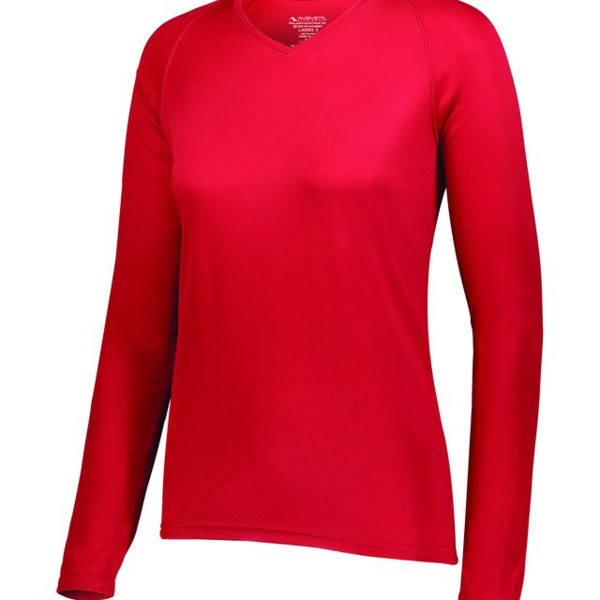 Ladies Attain Wicking Long Sleeve Tee Thumbnail