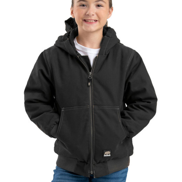 Youth Highland Softstone Duck Hooded Jacket Thumbnail