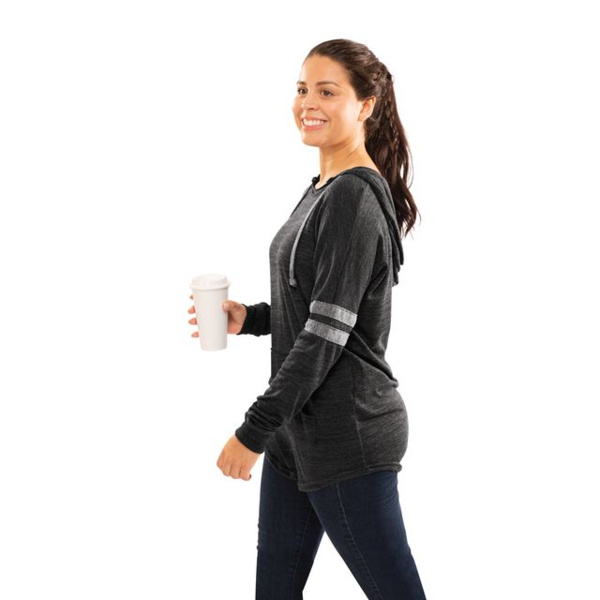 Ladies Hooded Low Key Pullover Thumbnail