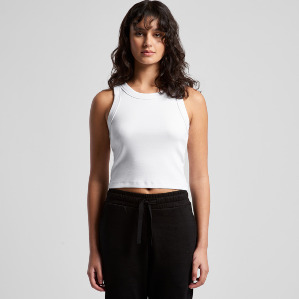 ORGANIC RIB CROP TANK Thumbnail