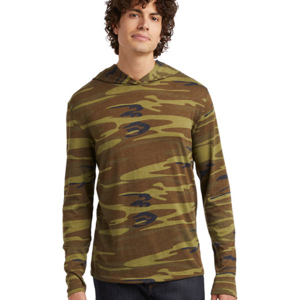 Unisex Printed Keeper Pullover Hooded Sweatshirt Thumbnail