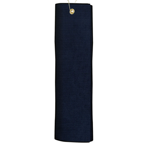 Microfiber Waffle Golf Towel with Tri-Fold Grommet Thumbnail