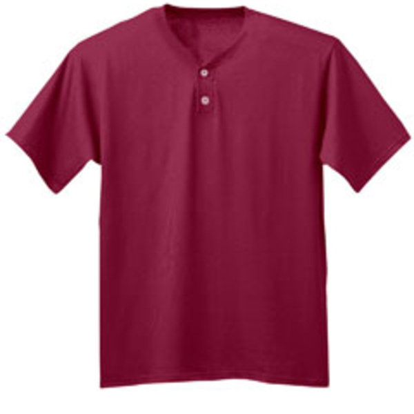 Adult Tek Henley Jersey Thumbnail