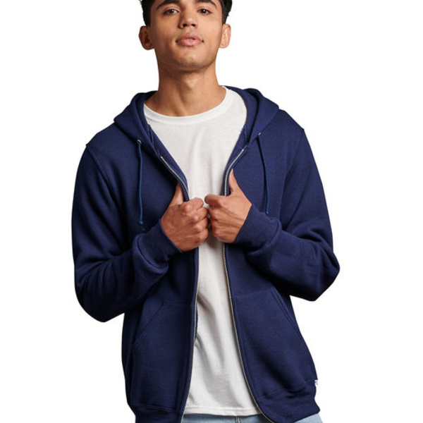 Adult Dri-Power® Full-Zip Hooded Sweatshirt Thumbnail