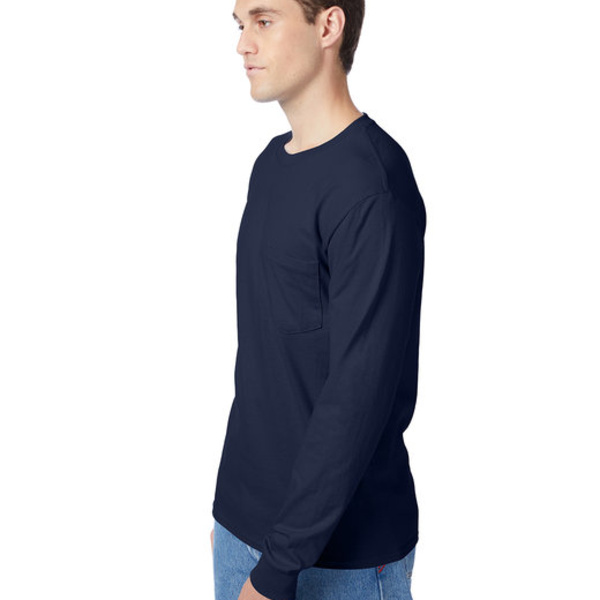 Men's Authentic-T Long-Sleeve Pocket T-Shirt Thumbnail