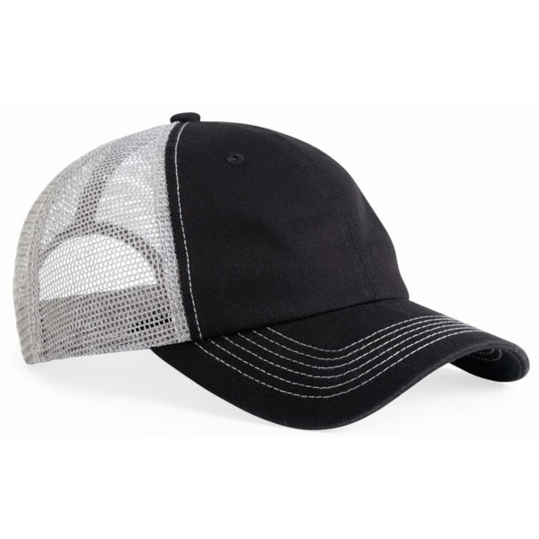 Contrast-Stitch Mesh-Back Cap Thumbnail