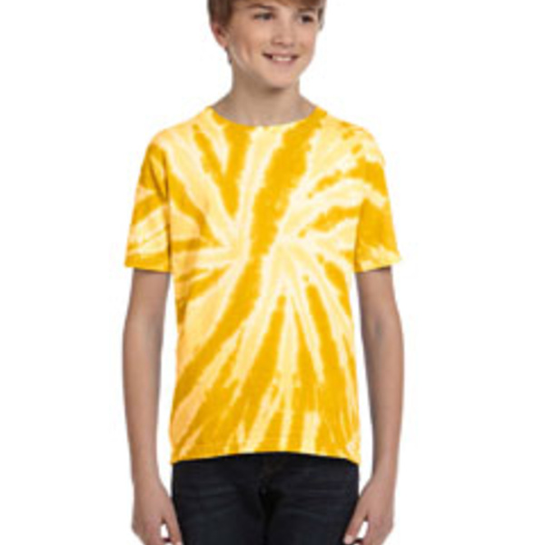 Youth Twist Tie-Dyed T-Shirt Thumbnail