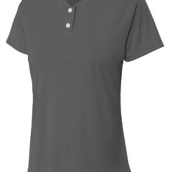 Ladies' Tek 2-Button Henley Shirt Thumbnail