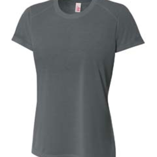 Ladies' Short Sleeve Spun Poly T-Shirt Thumbnail