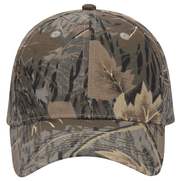 OTTO CAP "OTTO FLEX" Camouflage 6 Panel Low Profile Baseball Cap Thumbnail