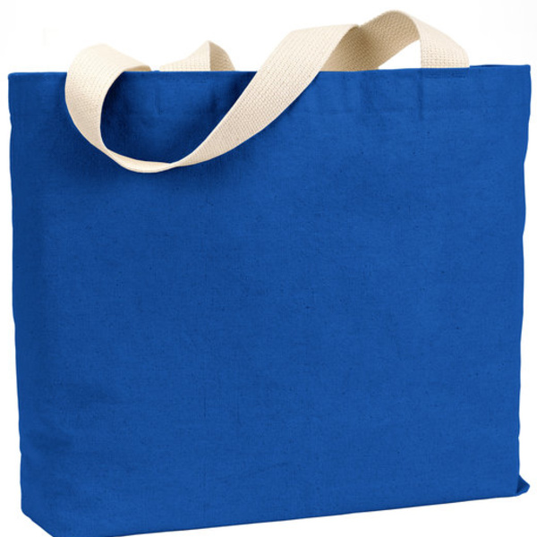 USA Made Cotton Canvas Jumbo Tote Bag Thumbnail