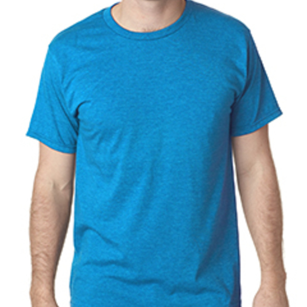 Adult USA Made Heather Jersey T-Shirt Thumbnail