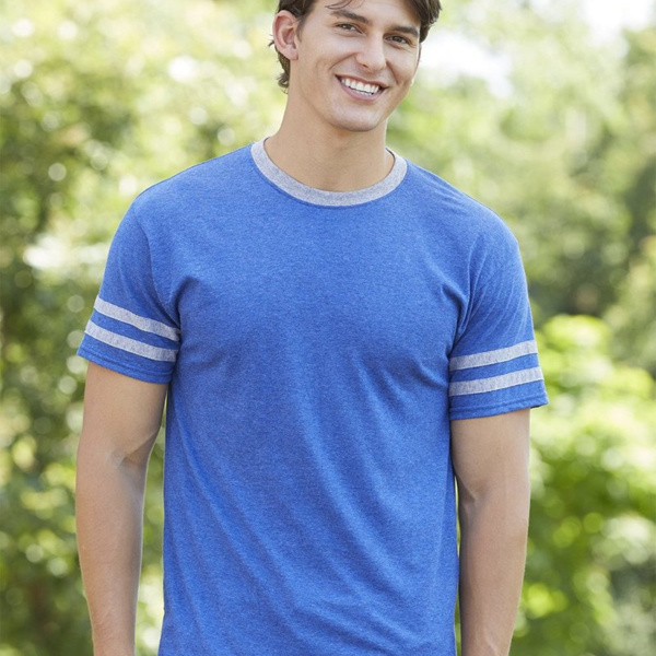 Unisex Triblend Varsity Ringer T-Shirt Thumbnail