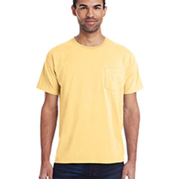 Unisex Garment-Dyed T-Shirt with Pocket Thumbnail