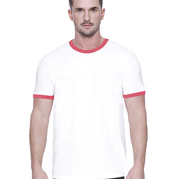 Men's CVC Ringer T-Shirt Thumbnail