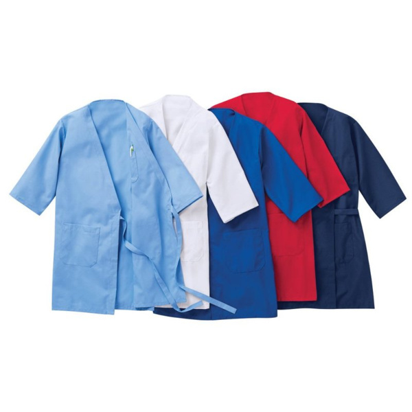Men's Collarless Butcher Wrap Thumbnail