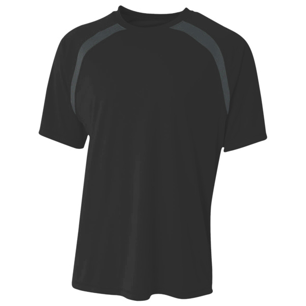 Boy's Spartan Short Sleeve Color Block Crew Neck T-Shirt Thumbnail