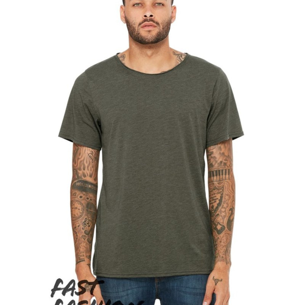 Unisex FWD Fashion Triblend Raw Neck Tee Thumbnail