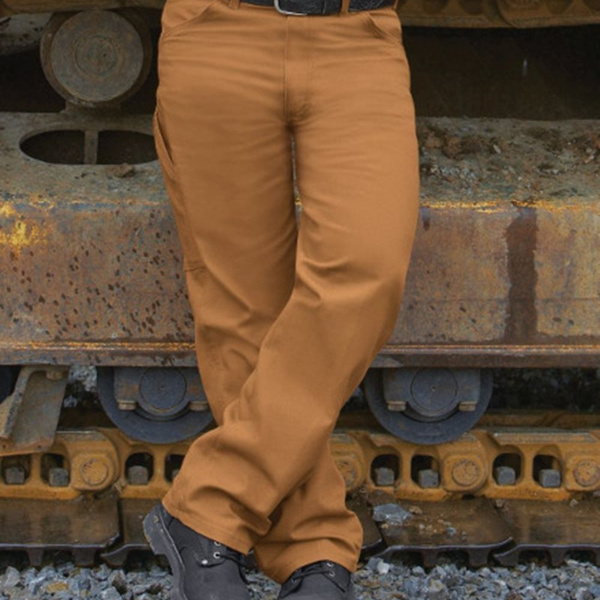 Men's Extended Sizes Duck Dungaree Pants Thumbnail