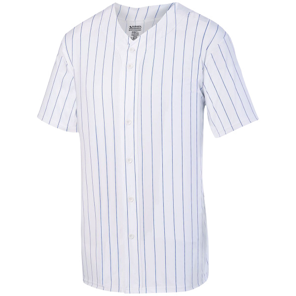 Pinstripe Full-Button Jersey Thumbnail