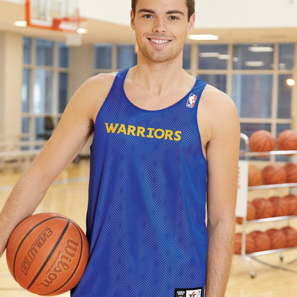 Men's NBA Logo'd Reversible Jersey Thumbnail