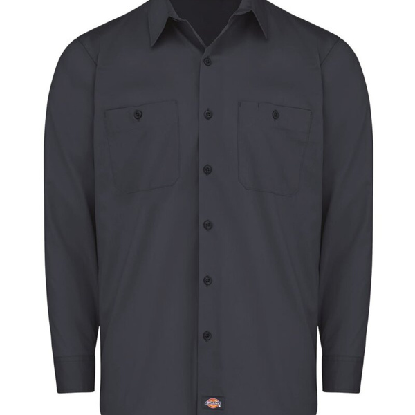 Men's Tall Industrial Worktech Ventilated Long Sleeve Work Shirt Thumbnail