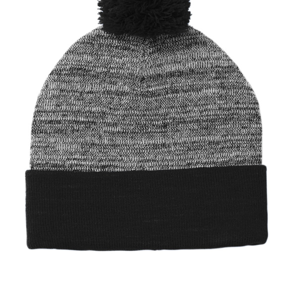 Heather Pom Pom Beanie Thumbnail